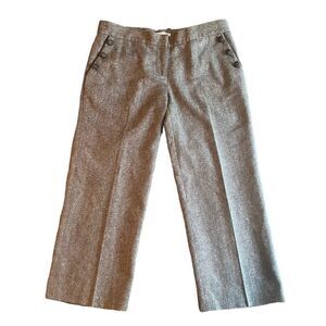 To The Max Capri Pants Brown Womens Size 6 Lined Wool​​​